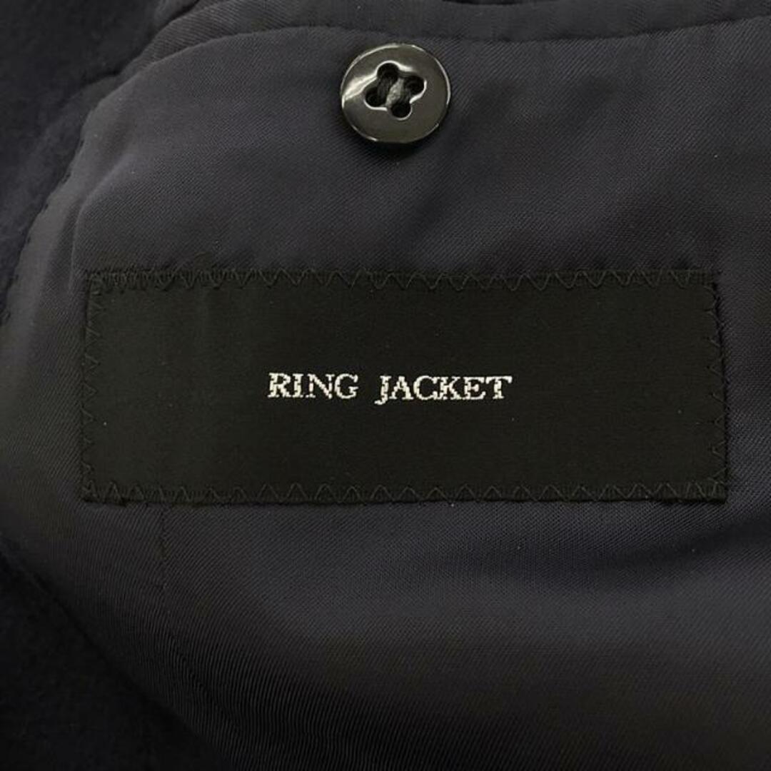 RING JACKET(リングヂャケット)のRING JACKET / リングジャケット | cashmere 100％ / カシミヤ シングル チェスターコート / 総裏地 | 48 | ネイビー | メンズ メンズのジャケット/アウター(その他)の商品写真