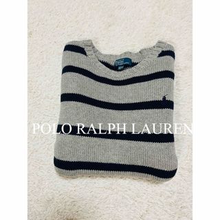 ポロラルフローレン(POLO RALPH LAUREN)のポロ　ラルフローレン　トップス　毛　セーター　ニット　ボーダー　人気　完売(ニット/セーター)