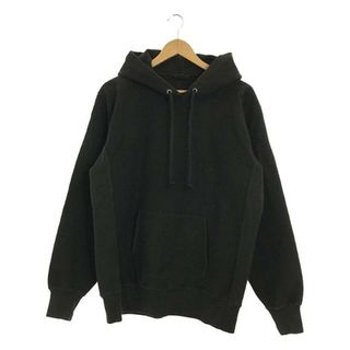 オーラリー(AURALEE)のAURALEE / オーラリー | SUPER MILLED SWEAT P/O PARKA スーパーミルド スウェット プルオーバーパーカー | 4 | ブラック | メンズ(スウェット)