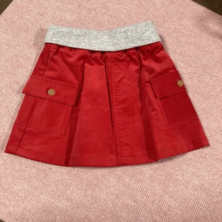 コムサイズム(COMME CA ISM)のコムサイズム　真っ赤なスカート 90サイズ(スカート)