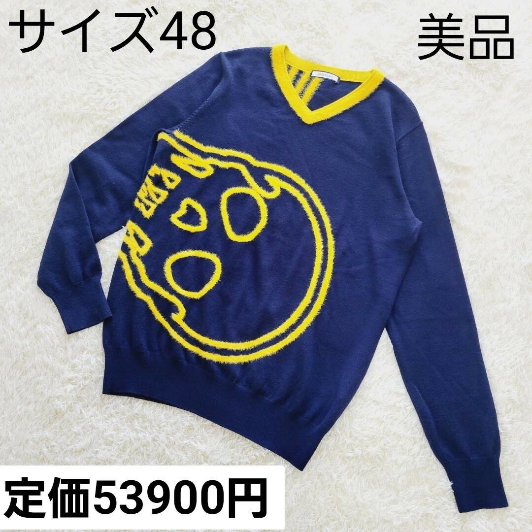 MARK&LONA マークアンドロナ BIG RIM VEE SWEATER美品