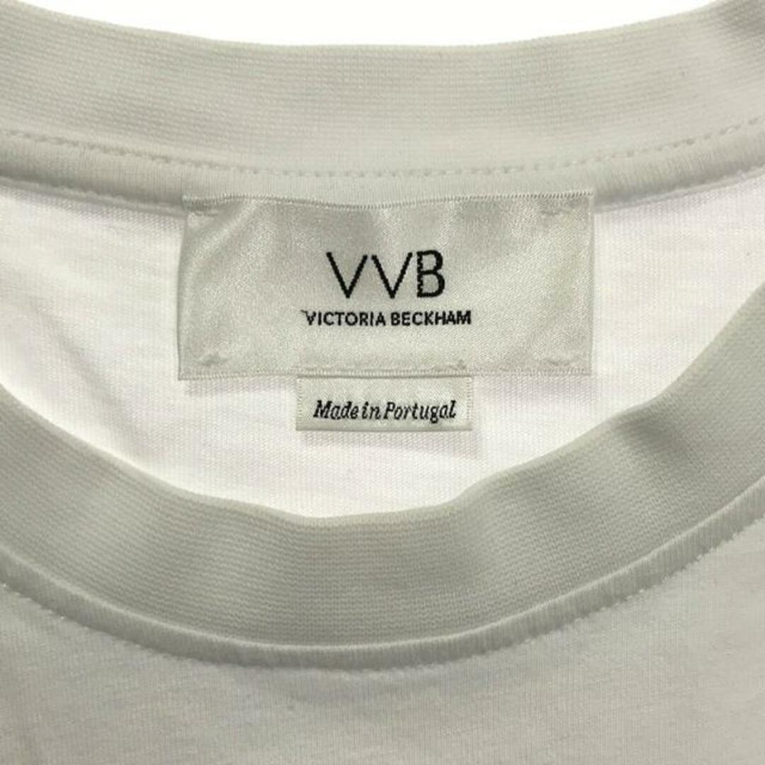 Victoria Beckham(ヴィクトリアベッカム)のVICTORIA BECKHAM / ヴィクトリアベッカム | コットン クルーネックTシャツ | S | ホワイト | レディース レディースのトップス(Tシャツ(半袖/袖なし))の商品写真