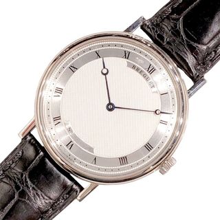 ブレゲ(Breguet)の　ブレゲ Breguet クラシック エクストラスリム 5157BB/11/9V6 K18ホワイトゴールド レザー メンズ 腕時計(その他)