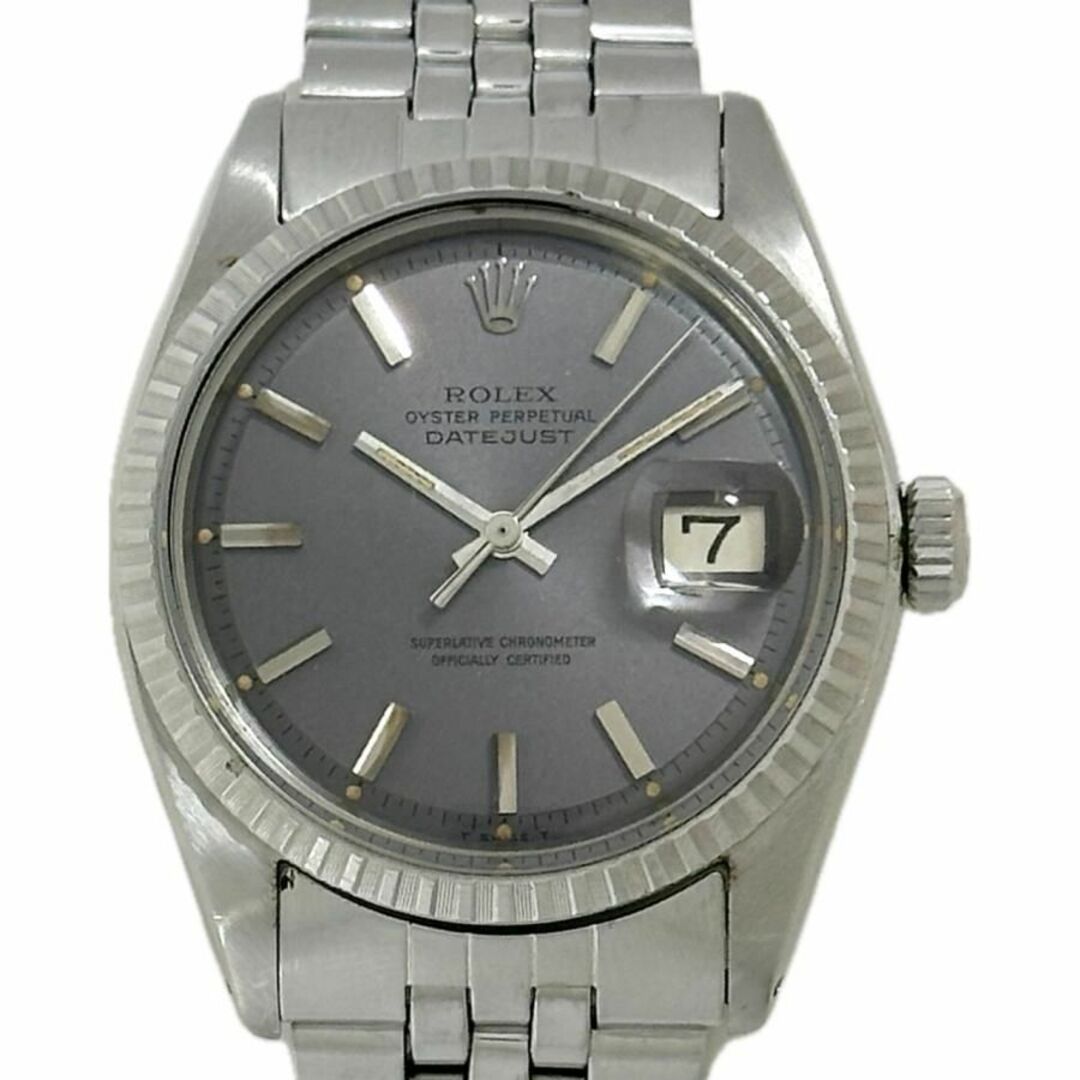 1969腕回りサイズROLEX ロレックス 1603 Date Just デイトジャスト グレー 1960年代 自動巻き J56133