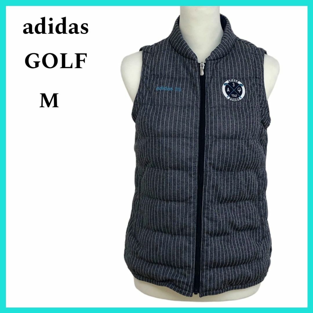 adidas(アディダス)のadidas GOLF アディダス ゴルフ ベスト ジャケット M レディースのジャケット/アウター(ダウンベスト)の商品写真