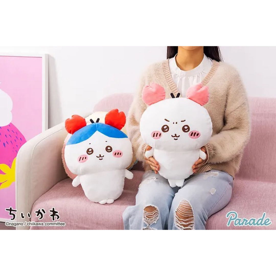 ちいかわ - 新品 ちいかわ カニカチューシャBIGぬいぐるみ ちいかわの