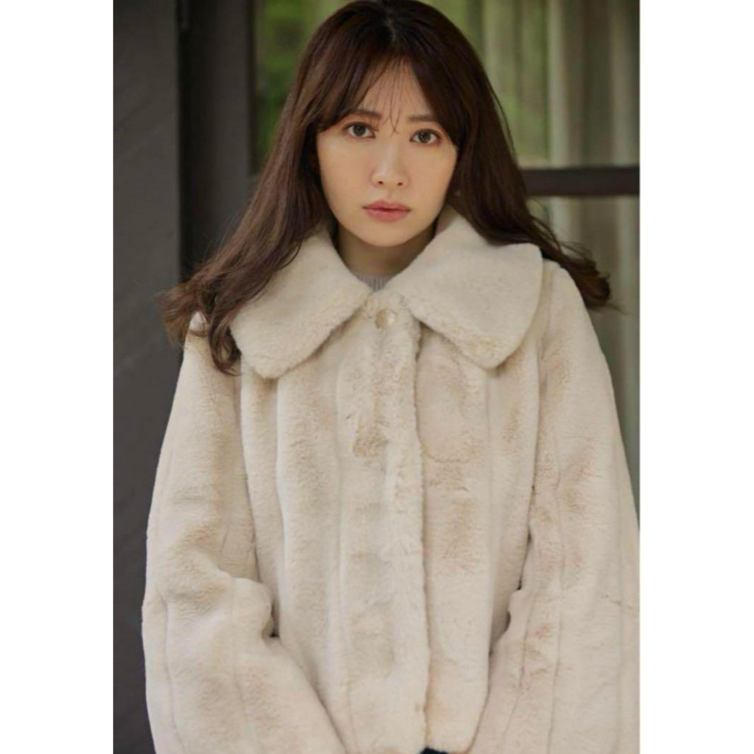 M色herlipto winter love faux fur coat