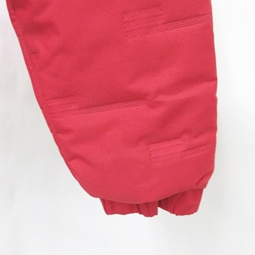 other(アザー)の中綿ジャケット 長袖 ジップアップ フード 赤 レッド L レディースのジャケット/アウター(その他)の商品写真