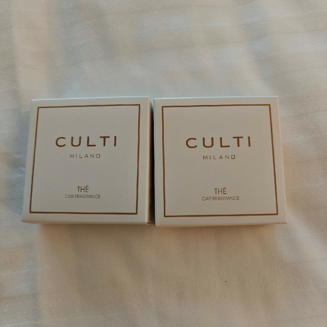 CULTI(クルティ)のCULTI THE  2個セット 新品未使用 コスメ/美容のリラクゼーション(アロマディフューザー)の商品写真