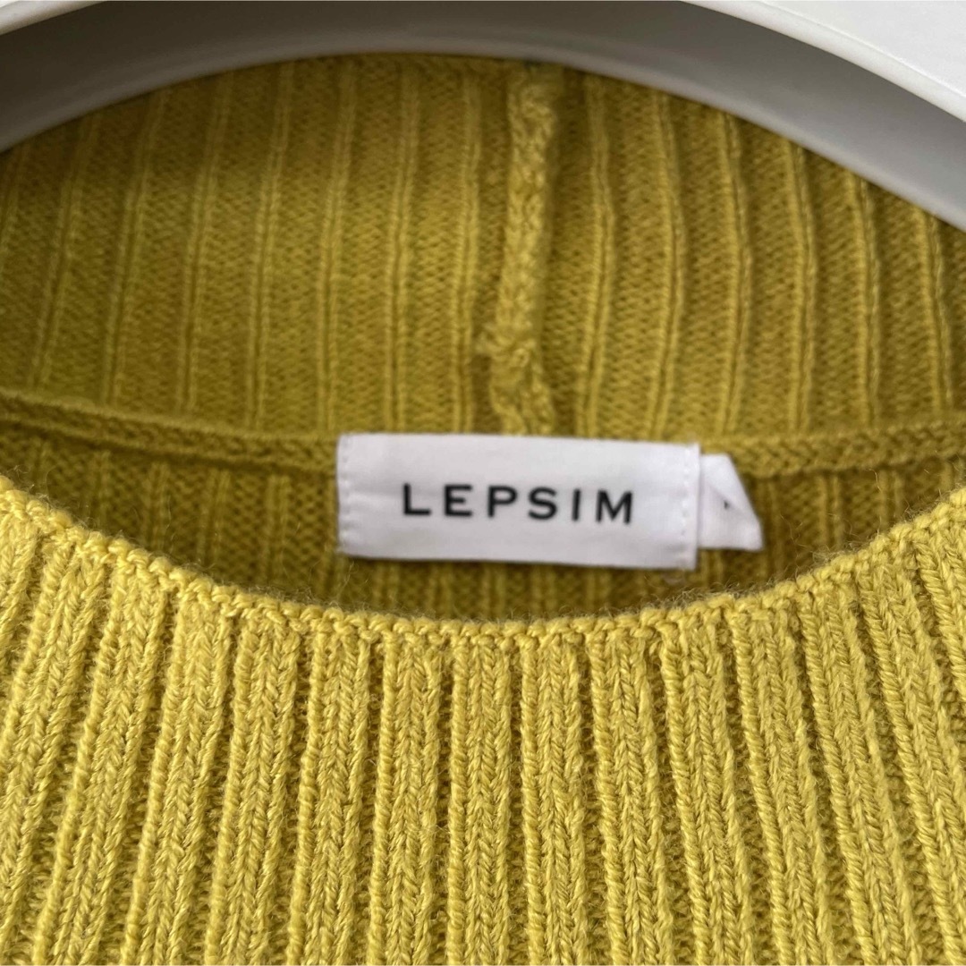 LEPSIM(レプシィム)のLEPSIM リブボトルネックプルオーバー レディースのトップス(ニット/セーター)の商品写真