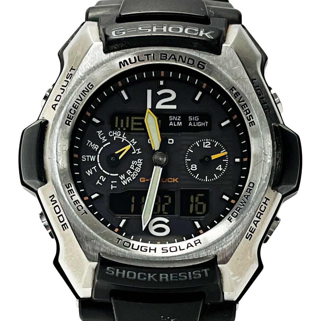 その他☆☆CASIO カシオ G-SHOCK GW-2500-1AJF ブラック 電波ソーラー デジアナ メンズ 腕時計