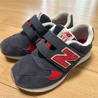 ニューバランス(New Balance)の【ニューバランス　313】スニーカー　紺色　19㎝(スニーカー)