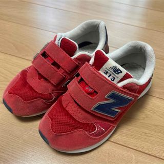 ニューバランス(New Balance)の【ニューバランス　313】スニーカー　19㎝　赤(スニーカー)