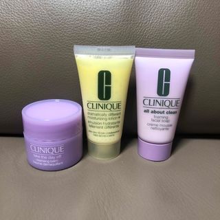 クリニーク(CLINIQUE)の【CLINIQUE】スキンケアセット(サンプル/トライアルキット)