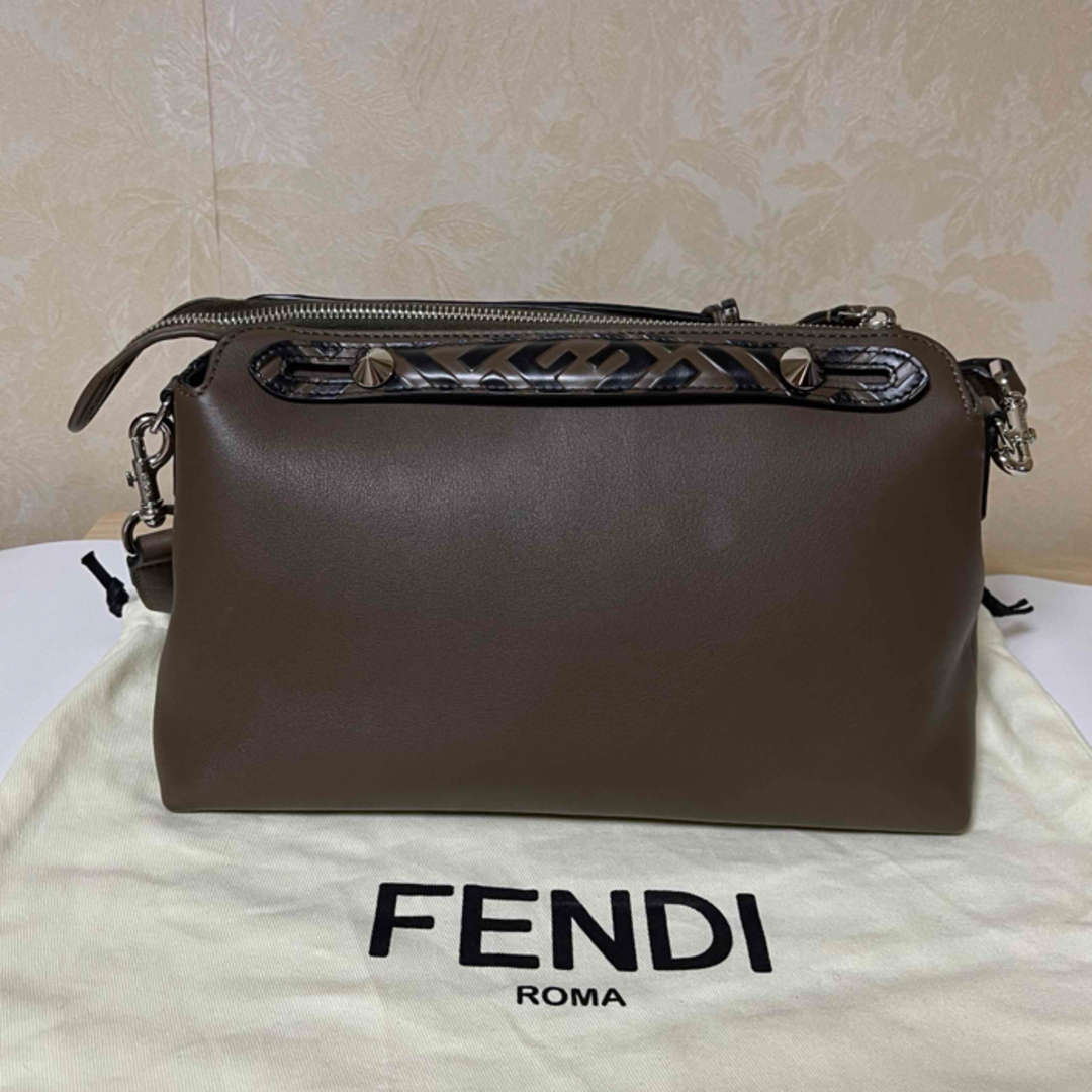 FENDI(フェンディ)のフェンディ　FENDI バイザウェイ　レザーボストンバッグ　美品 レディースのバッグ(ショルダーバッグ)の商品写真