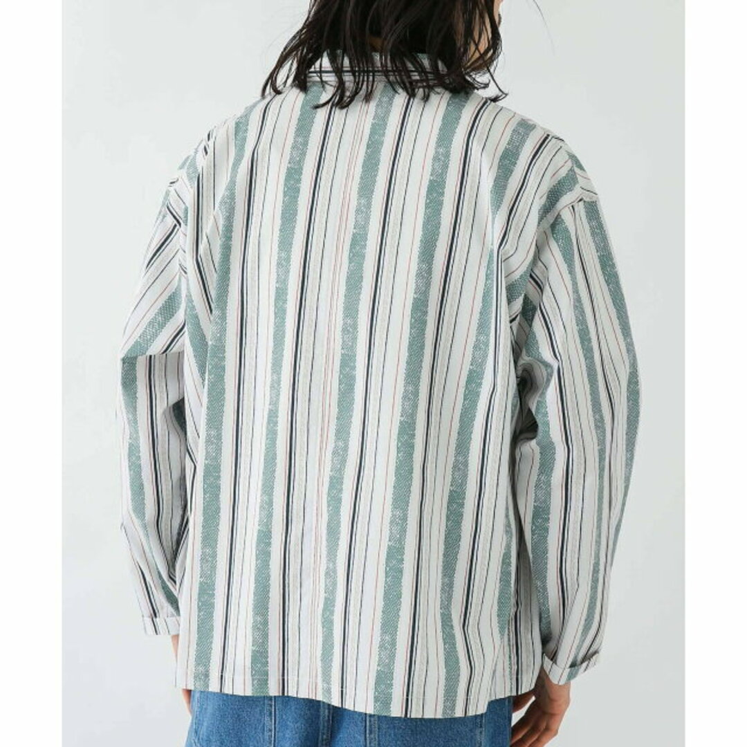 Sonny Label(サニーレーベル)の【オフ系】【M】エスニックパターンロングスリーブシャツ メンズのトップス(シャツ)の商品写真