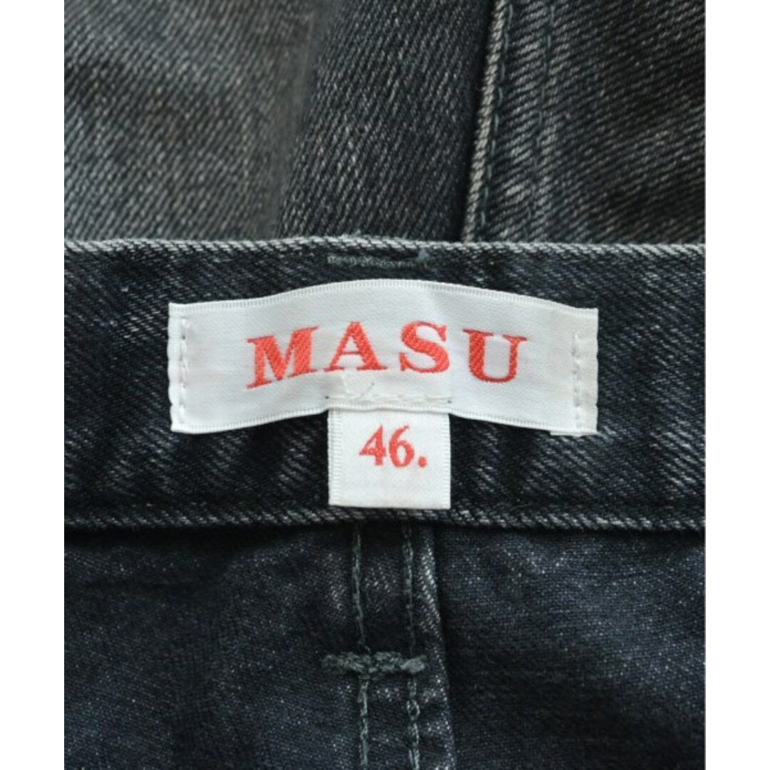 MASU エムエーエスユー デニムパンツ 46(M位) 黒(デニム) 【古着】【中古】 メンズのパンツ(デニム/ジーンズ)の商品写真