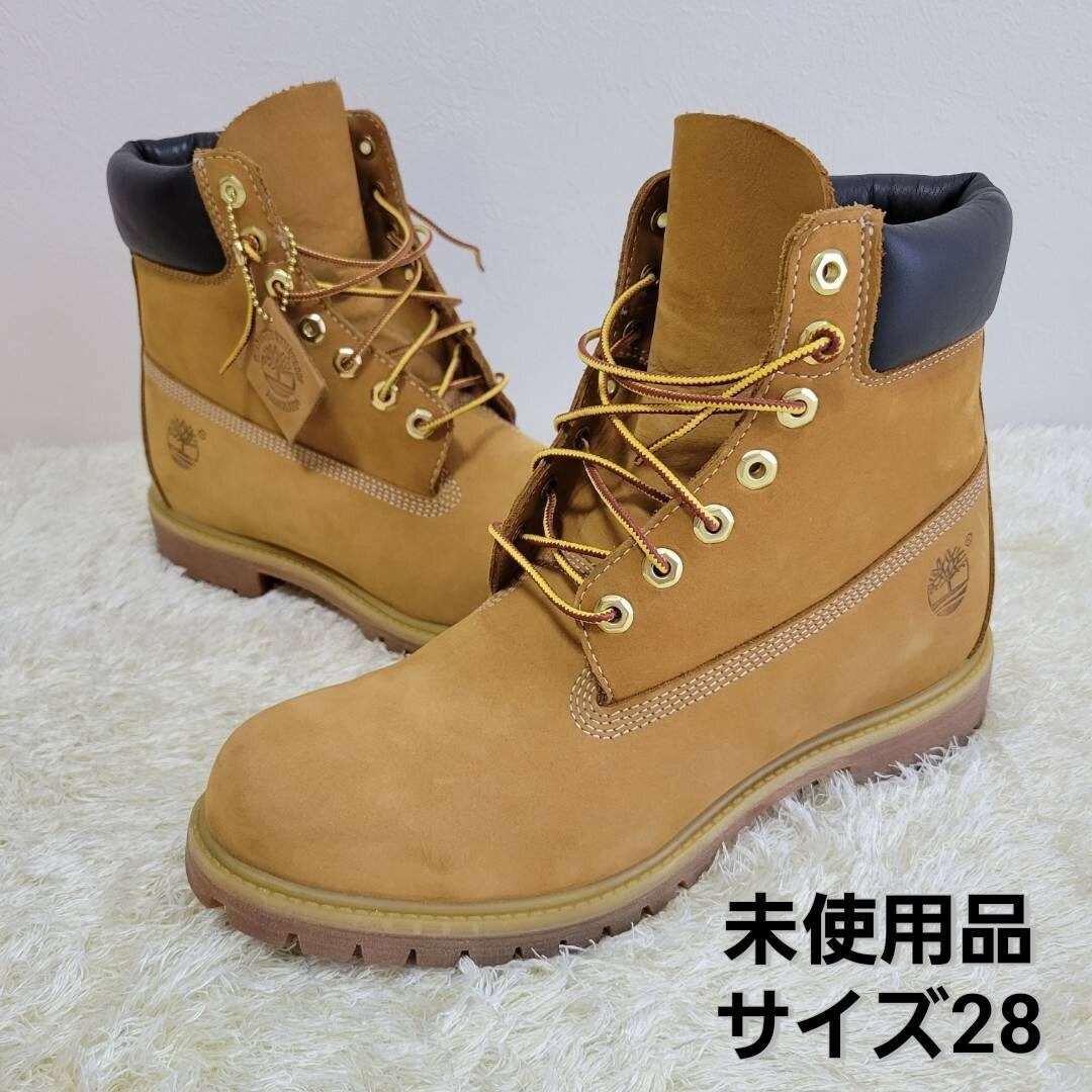 Timberland(ティンバーランド)の未使用品　28センチ　ティンバーランド　6インチ　イエローヌバック　ブーツ メンズの靴/シューズ(ブーツ)の商品写真