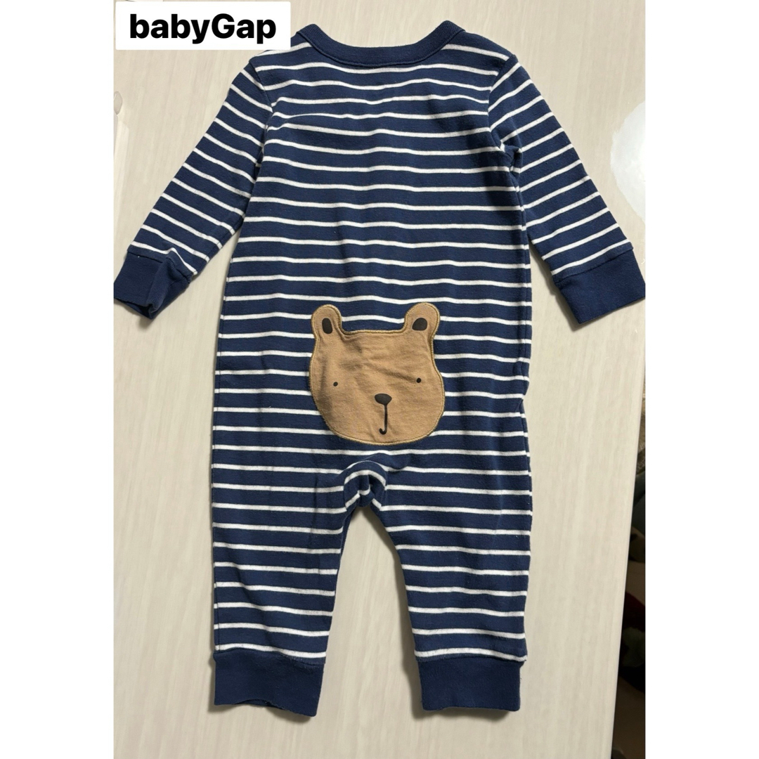 babyGAP(ベビーギャップ)の長袖カバーオール キッズ/ベビー/マタニティのベビー服(~85cm)(カバーオール)の商品写真