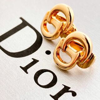 Christian Dior   VINTAGE CDロゴ ライトストーン イ未使用品SA