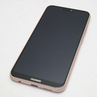 ファーウェイ(HUAWEI)のSIMフリー HUAWEI P20 lite ピンク 白ロム (スマートフォン本体)