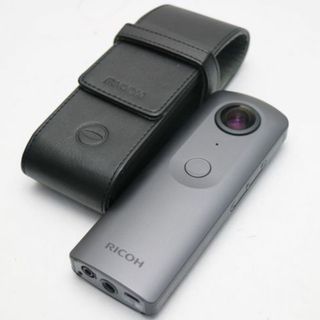 リコー(RICOH)の超美品 RICOH THETA V メタリックグレー  M111(コンパクトデジタルカメラ)