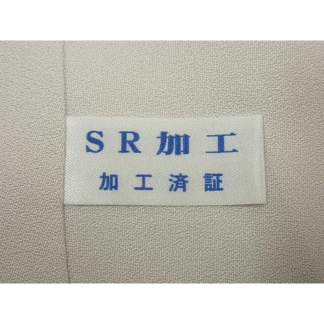 平和屋1■極上　金彩友禅　卓越技能者・名工・和田光正　訪問着　白樺　暈し染め　銀通し地　逸品4s169 レディースの水着/浴衣(着物)の商品写真