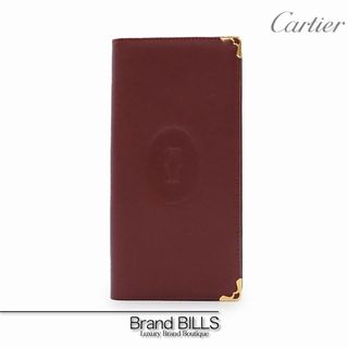 お値下げ！カルティエ　Cartier　パシャライン　２つ折長財布　ブラックファッション小物