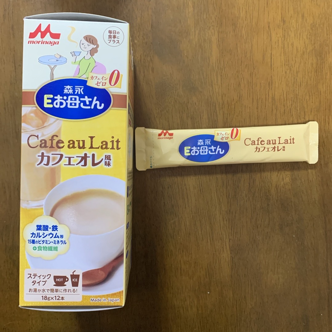 森永乳業(モリナガニュウギョウ)の森永乳業 Ｅお母さんカフェオレ風味　11本 キッズ/ベビー/マタニティのマタニティ(その他)の商品写真