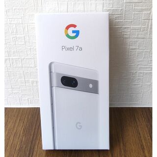 Google Pixel 7a スノー  スマホ 本体 au SIMフリー 新品