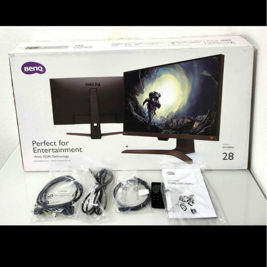 BENQ - BenQ EW2880U 28インチ 4K エンターテインメントモニターの通販