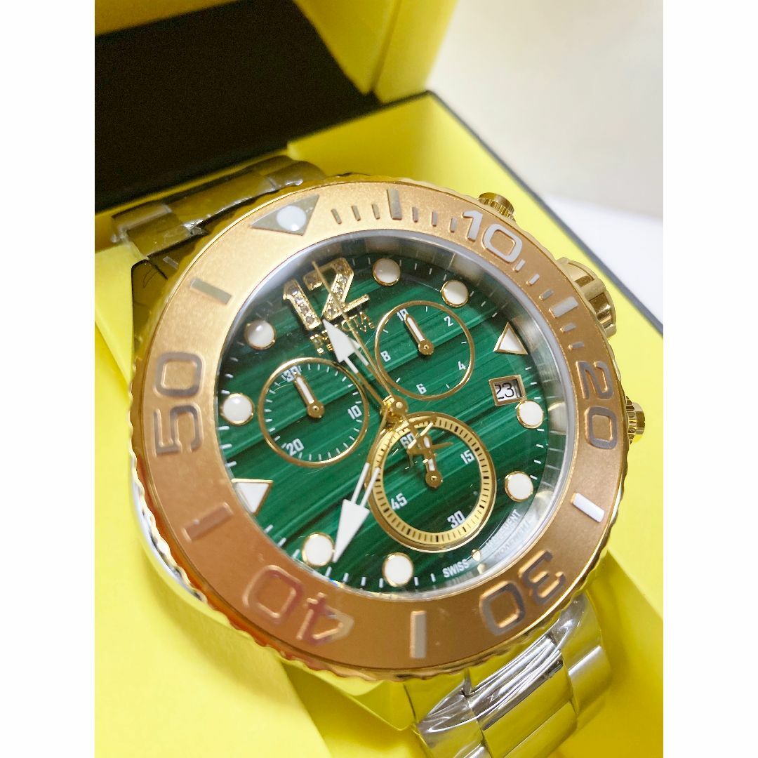 INVICTA(インビクタ)の定価55万★ダイヤモンドX天然石文字版★Reserve★Invicta メンズの時計(腕時計(アナログ))の商品写真