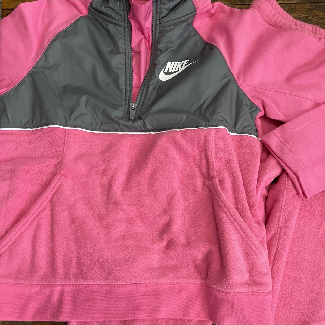 NIKE(ナイキ)のNIKE フリースセットアップ キッズ/ベビー/マタニティのキッズ服女の子用(90cm~)(その他)の商品写真