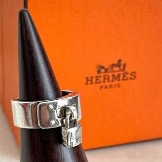 エルメス(Hermes)のHERMES エルメス シルバー925 ケリーリング  箱付 指輪 ☆正規品(リング(指輪))