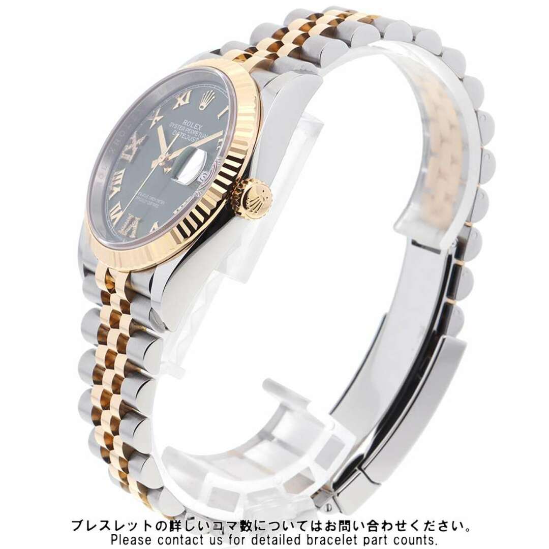 ROLEX(ロレックス)のロレックス デイトジャスト 36 126233 ランダムシリアル ROLEX 腕時計 オリーブグリーン/69ダイヤ文字盤 メンズの時計(腕時計(アナログ))の商品写真