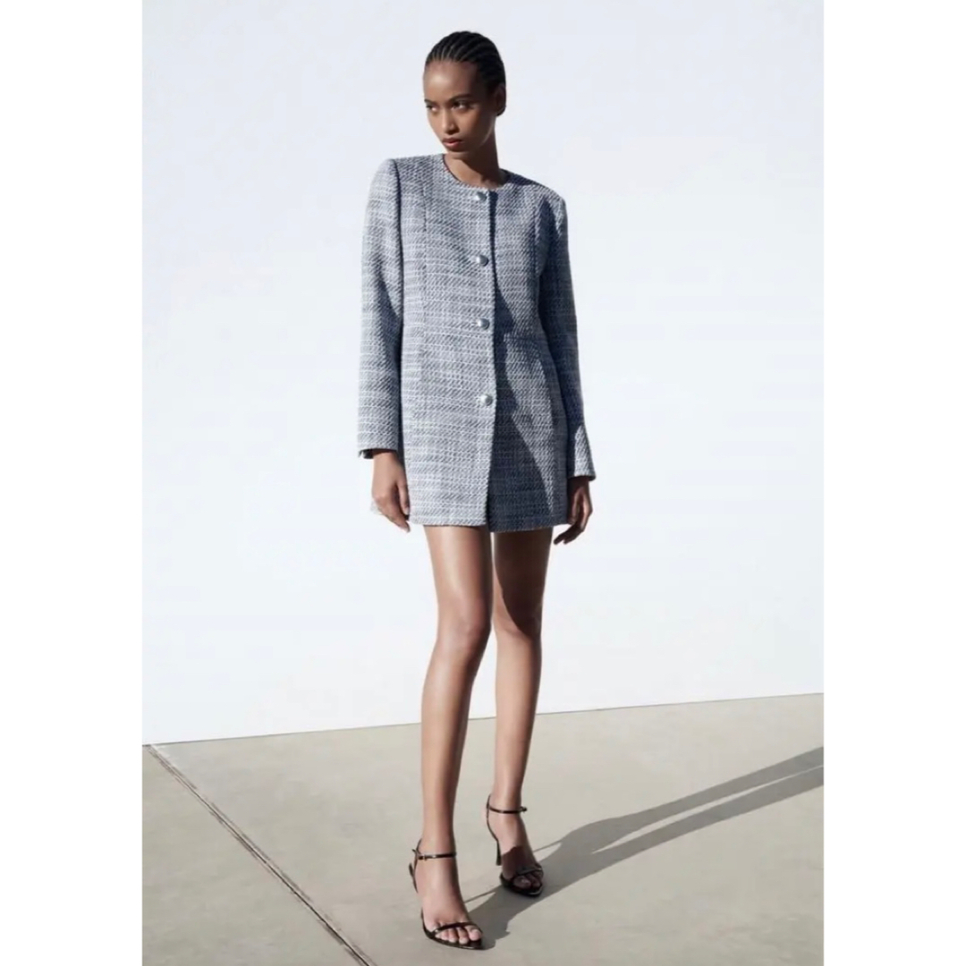 ZARA - ZARA♡ロングストラクチャーブレザー