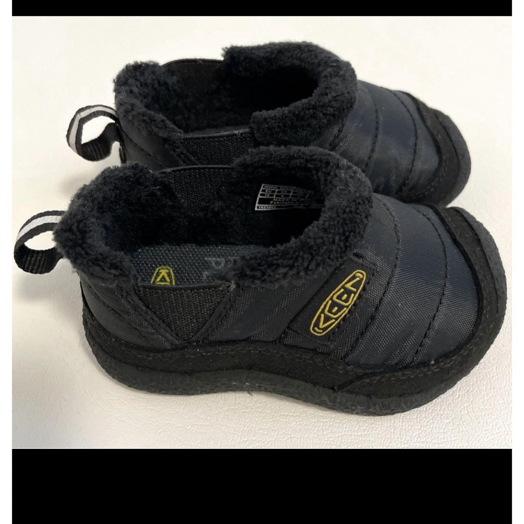 KEEN(キーン)の新品　KEEN ベビーボアシューズ　11.5㎝　ブラック キッズ/ベビー/マタニティのベビー靴/シューズ(~14cm)(スニーカー)の商品写真