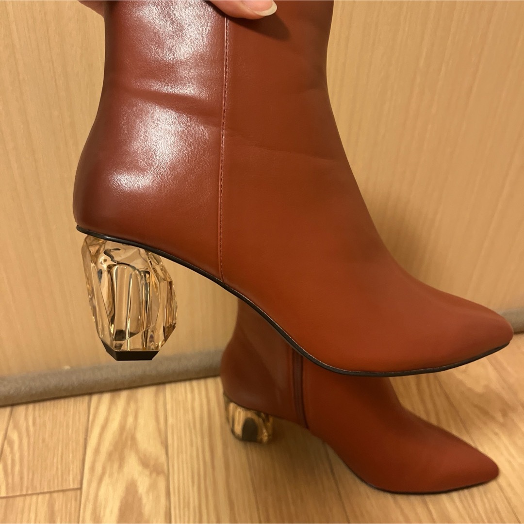 rienda(リエンダ)のリエンダ　ショートブーツ レディースの靴/シューズ(ブーツ)の商品写真