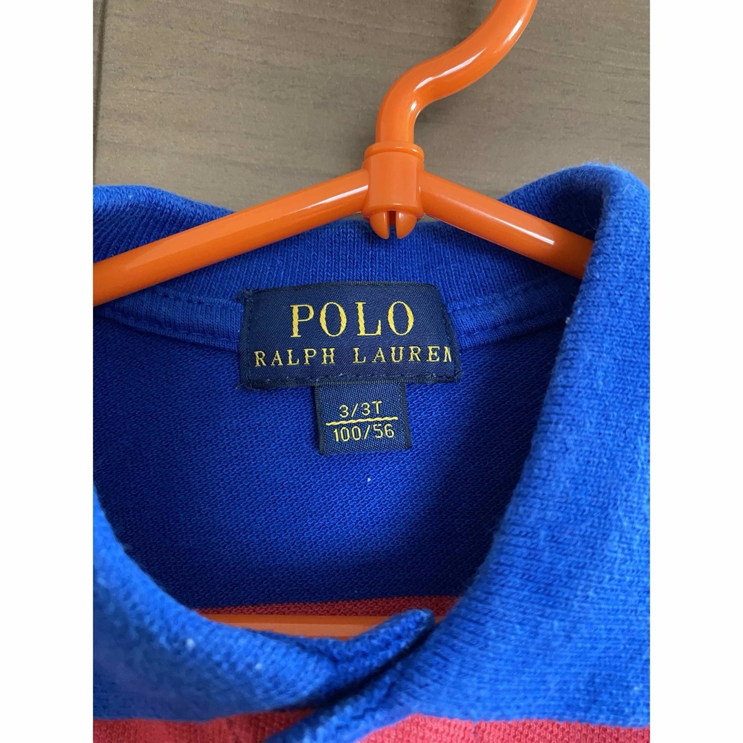 POLO RALPH LAUREN(ポロラルフローレン)のラルフローレン　ポロシャツ　100 キッズ/ベビー/マタニティのキッズ服男の子用(90cm~)(Tシャツ/カットソー)の商品写真