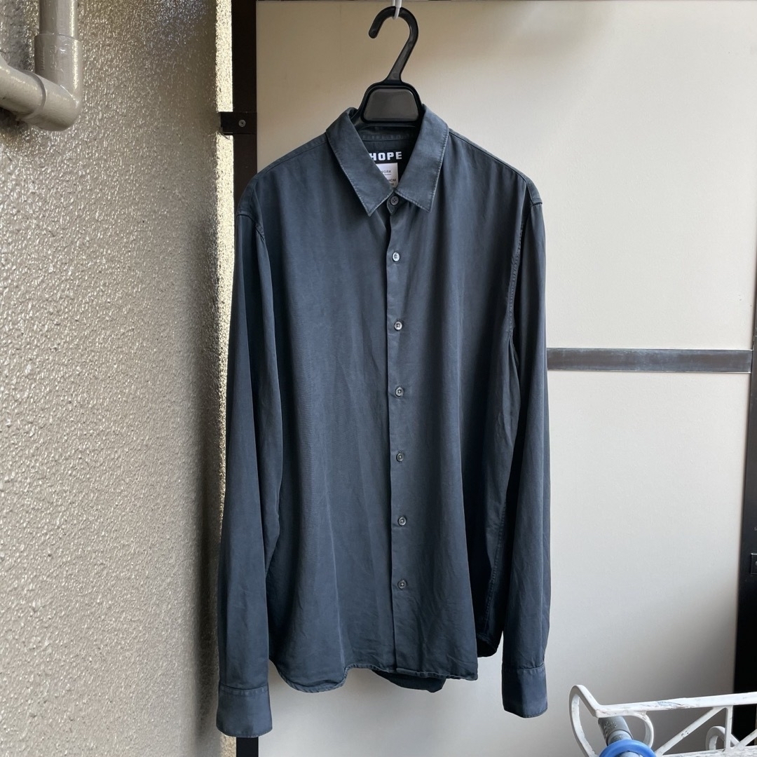 HOPE  AIR CLEAN SHIRT テンセルシャツ  ドレープシャツhopestockholm