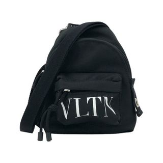 ヴァレンティノ(VALENTINO)の　ヴァレンティノ VALENTINO VLTN ナイロンミニバックパック    3Y2B0A11YHS_ONI ブラック ナイロン レディース ショルダーバッグ(ショルダーバッグ)