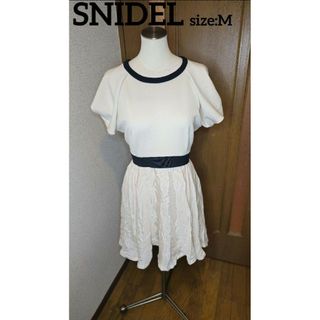 SNIDEL - 新品 SNIDEL ORGANICSボリュームミニワンピース 8111の通販 ...