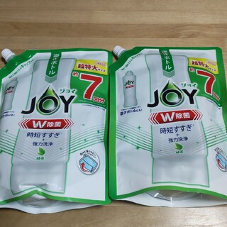 ジョイ(JOY)の除菌ジョイコンパクト 緑茶の香り 超特大2個セット(洗剤/柔軟剤)