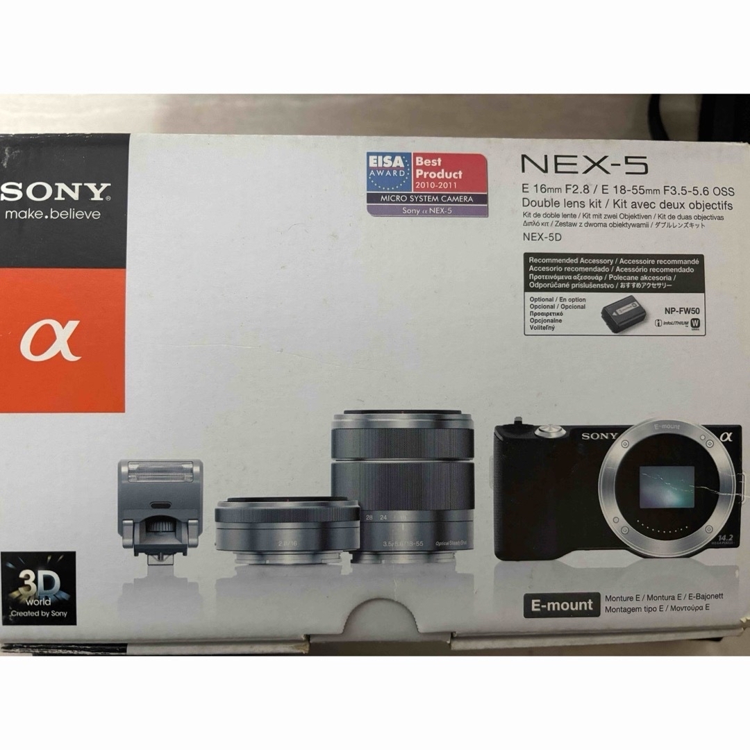 SONY ソニー デジタル一眼カメラ α NEX-5D/B