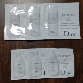 ディオール(Dior)のディオール　スノー　サンプルセット(サンプル/トライアルキット)