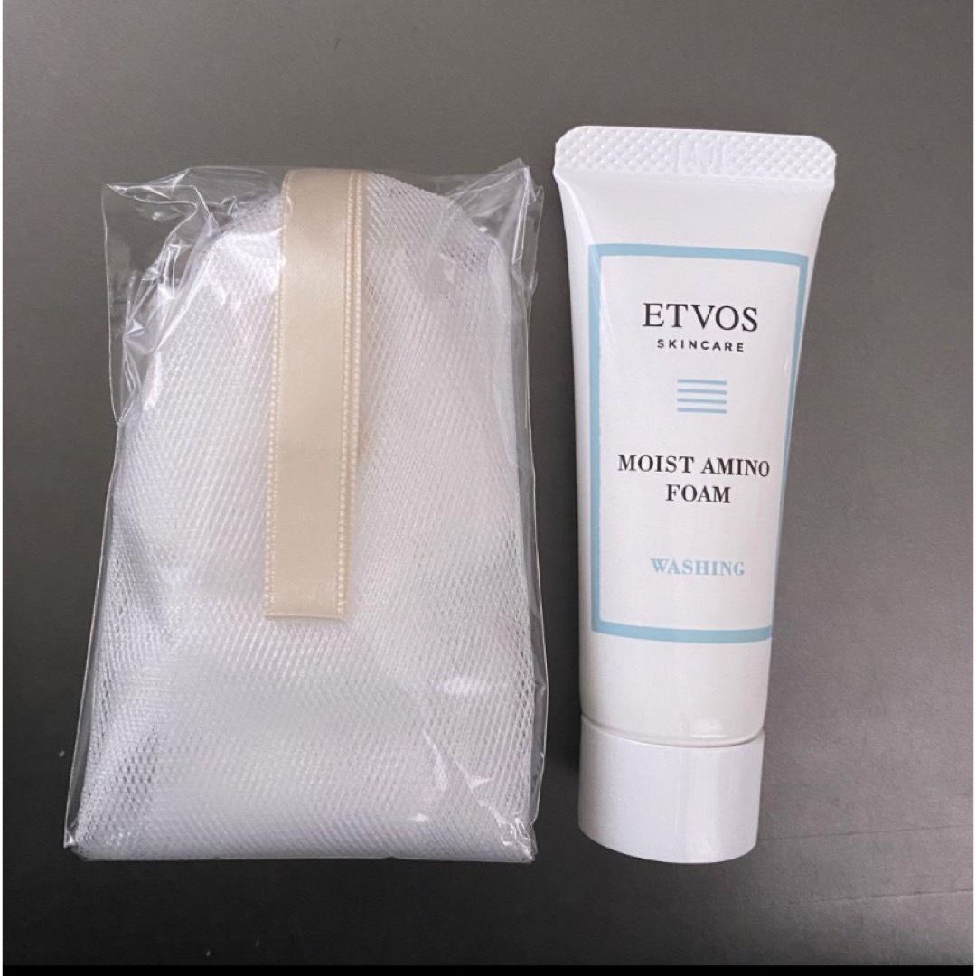 エトヴォス ETVOS モイストアミノフォーム 洗顔 20g 泡立てネット コスメ/美容のスキンケア/基礎化粧品(洗顔料)の商品写真