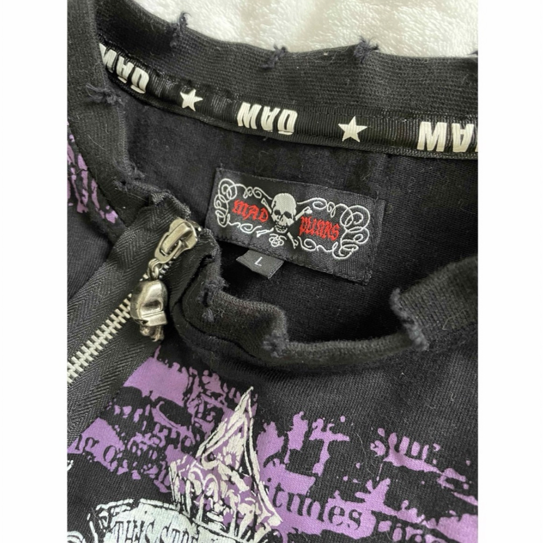 MAD(M∀D) - 【未使用品】MAD PUNKS マッドパンクス ロング T MAD(M∀D) - 【未使用品】MAD PUNKS マッドパンクス ロング T