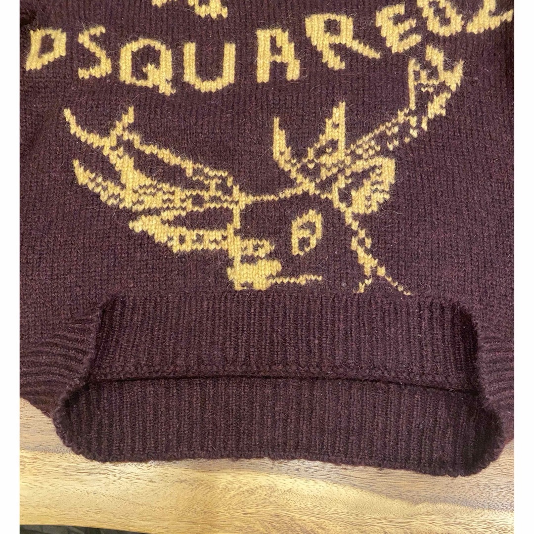 DSQUARED2(ディースクエアード)の値下げ　DSQUARED2 ニット　ザックリニット  レディースのトップス(ニット/セーター)の商品写真