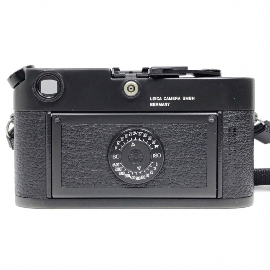 Leica M6 ブラック レンジファインダー フィルムカメラ スマホ/家電/カメラのカメラ(フィルムカメラ)の商品写真