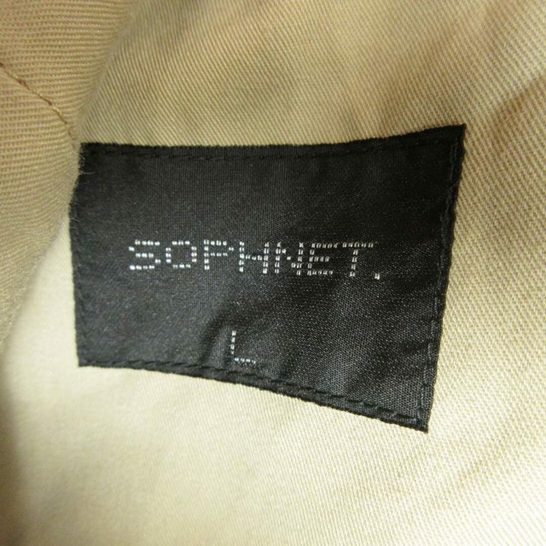 SOPHNET.(ソフネット)の美品 20SS ソフネット ツータック ターンアップ ワイド クロップド パンツ メンズのパンツ(スラックス)の商品写真